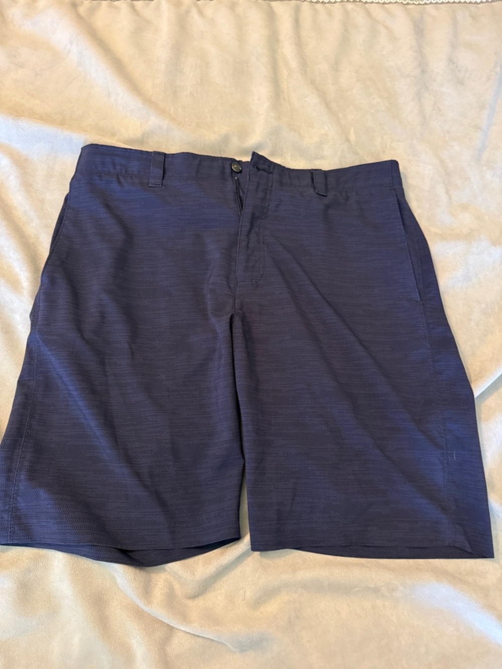Callaway Men's Dark Blue Performance Flat-Front Shorts